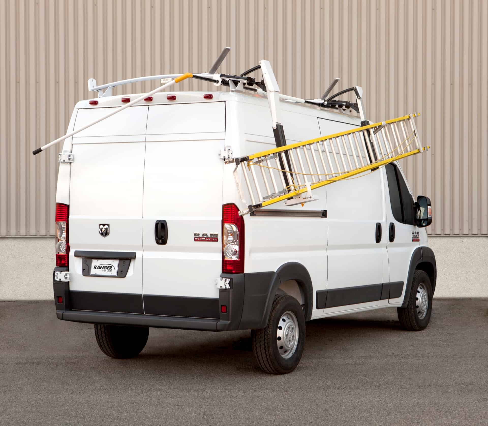 Ranger Launches a Drop Down Ladder Rack For Cargo Vans