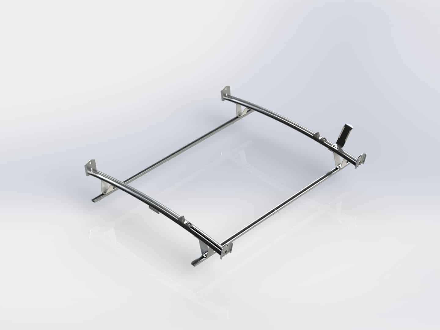 Standard Ranger Ladder Rack, 2 Bar System, Ram ProMaster City Ranger