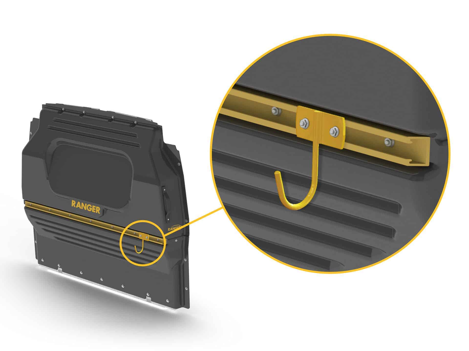 Clear Polycarbonate Max View Van Partition/Divider Ranger Design