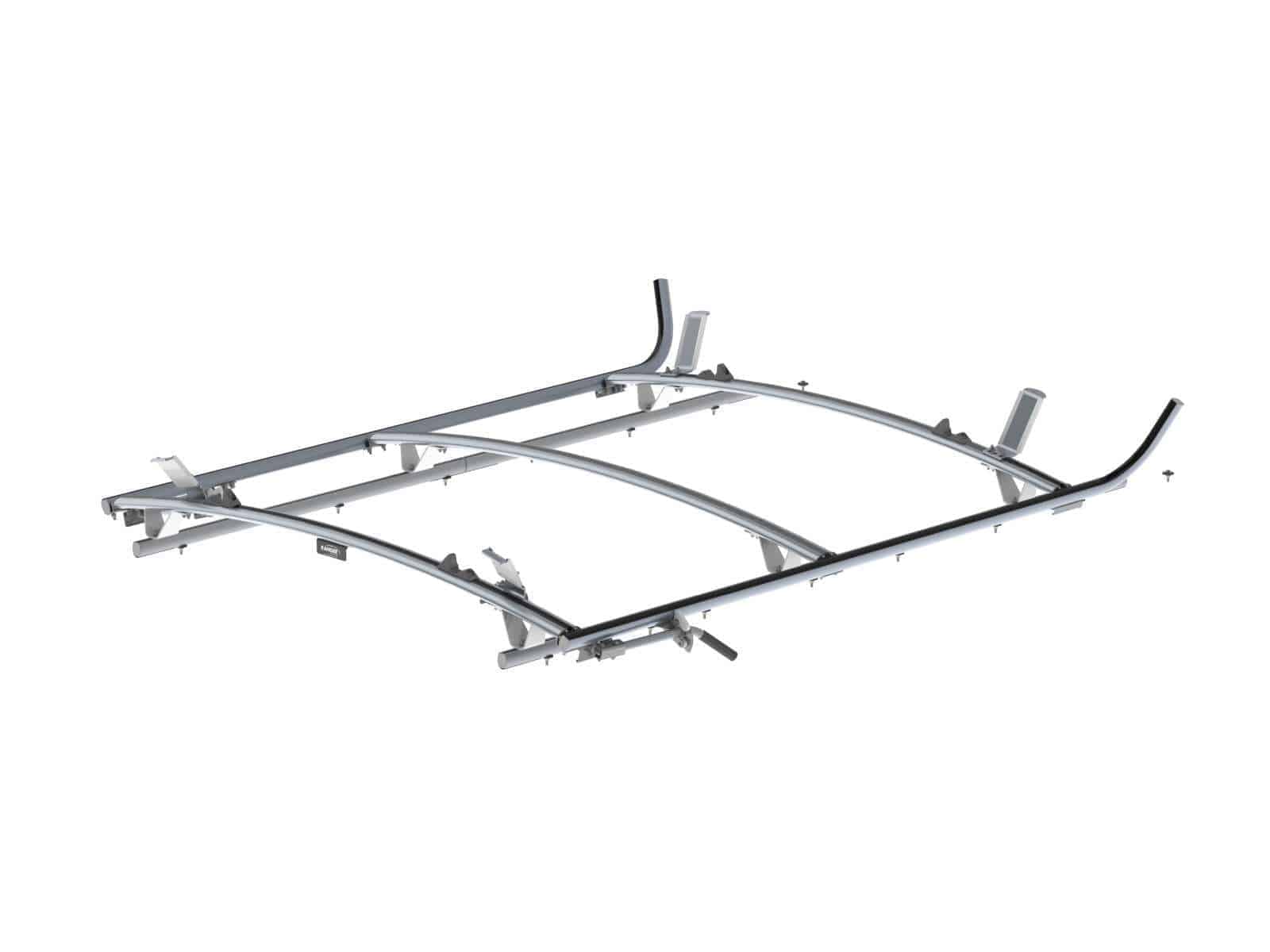Double Side Mercedes Sprinter Ladder Rack, 3 Bar System 1530DH3