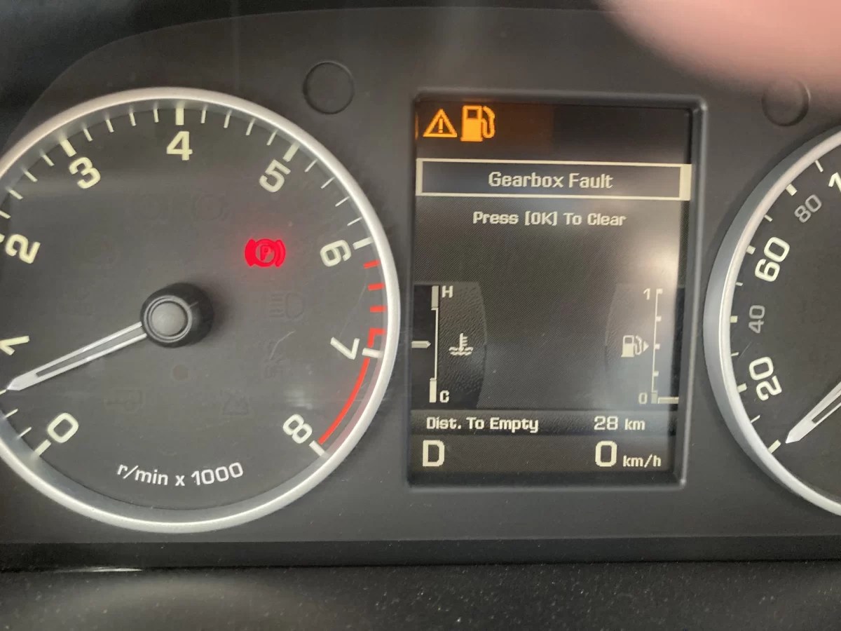 What Does Gearbox Fault Mean On A Range Rover?