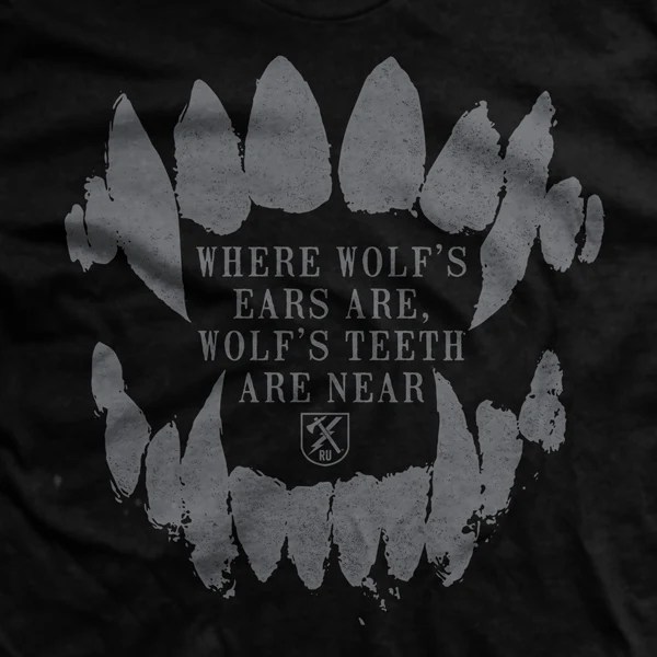 Wolfs Teeth TShirt Ranger Up