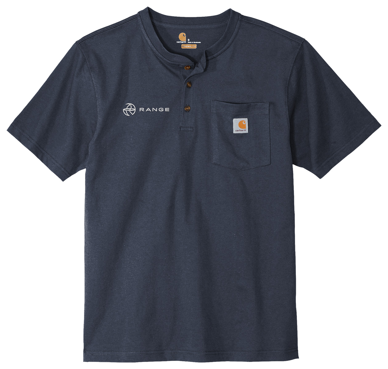 Carhartt® Short Sleeve Henley TShirt Range Swag