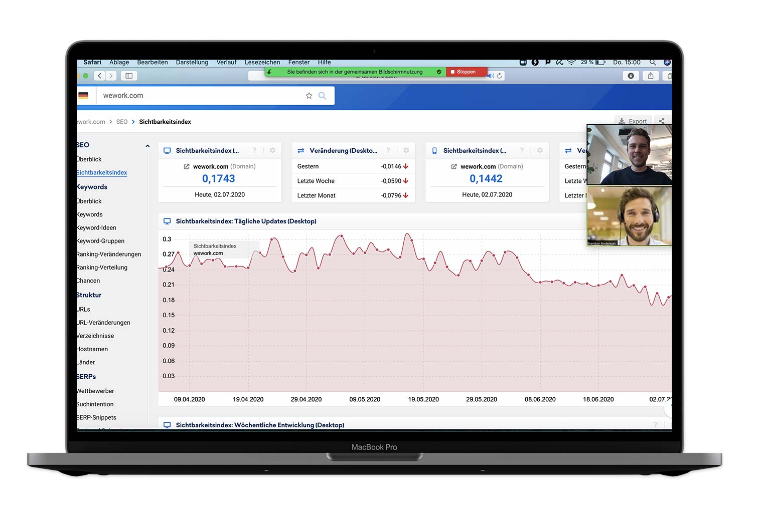 SEO Live Check mit Rankingdocs Live SEO Analyse per Video