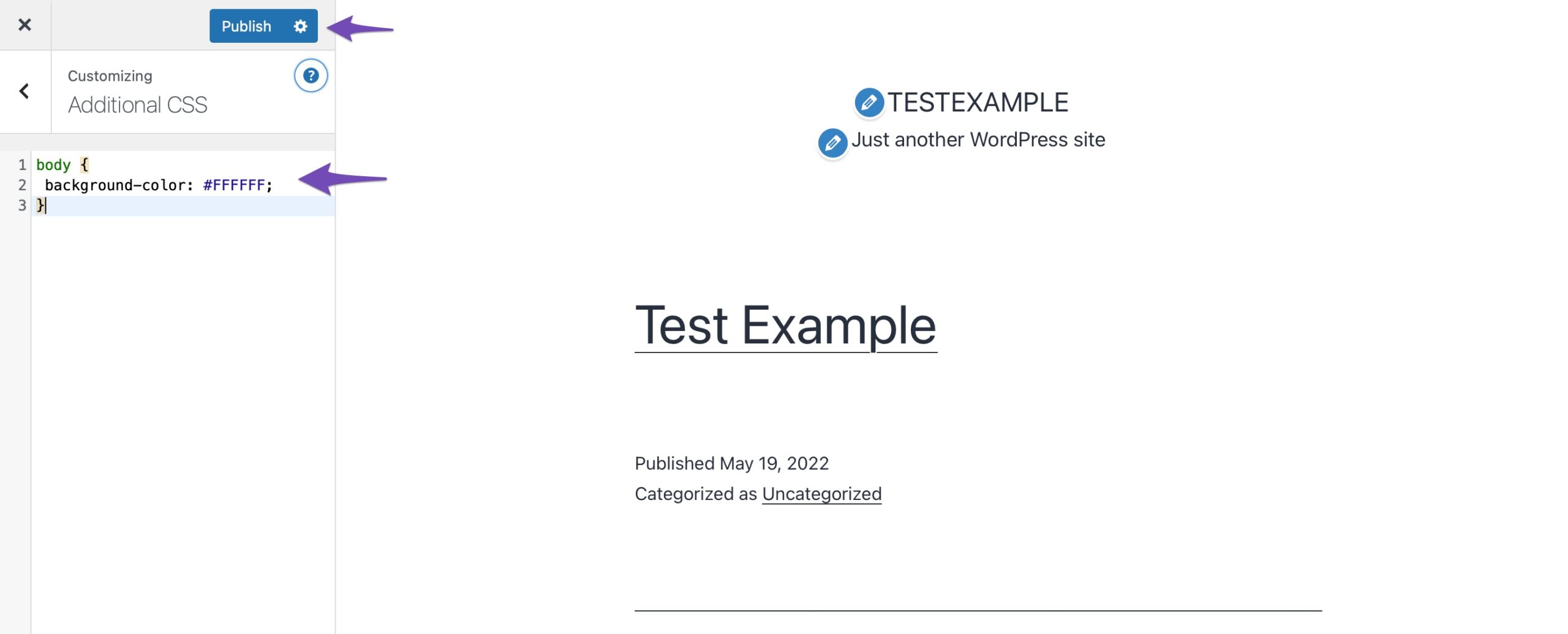 How to Change the Background in WordPress » Rank Math