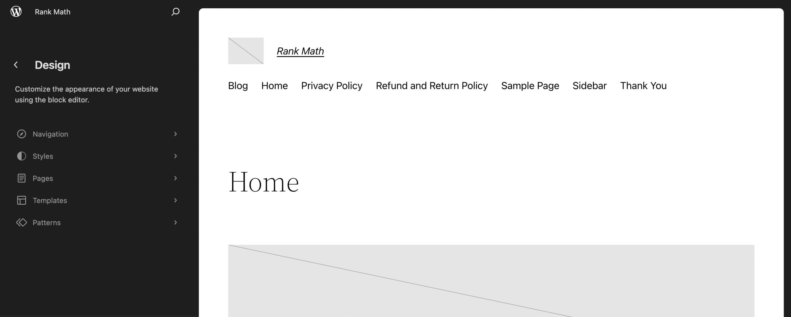 How to Remove Sidebar in WordPress » Rank Math