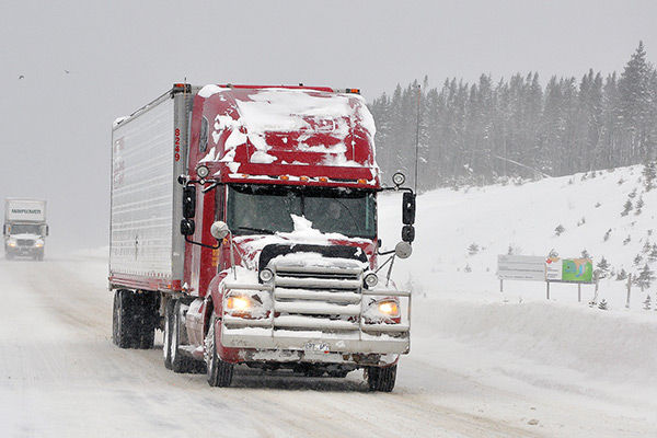 Flying Ice Semi Trucks Springfield Missouri