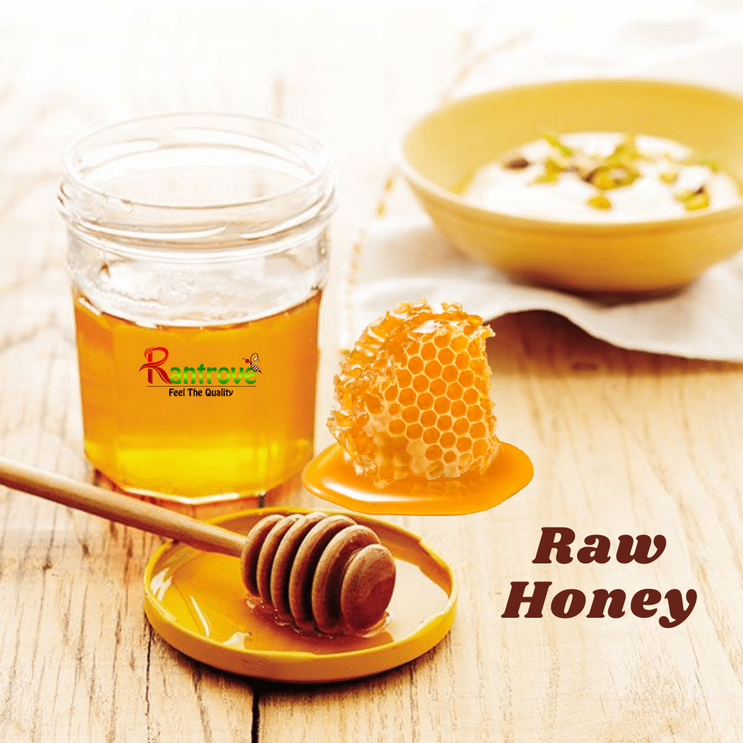 Organic raw honey Pure honey Rantrove honey2022