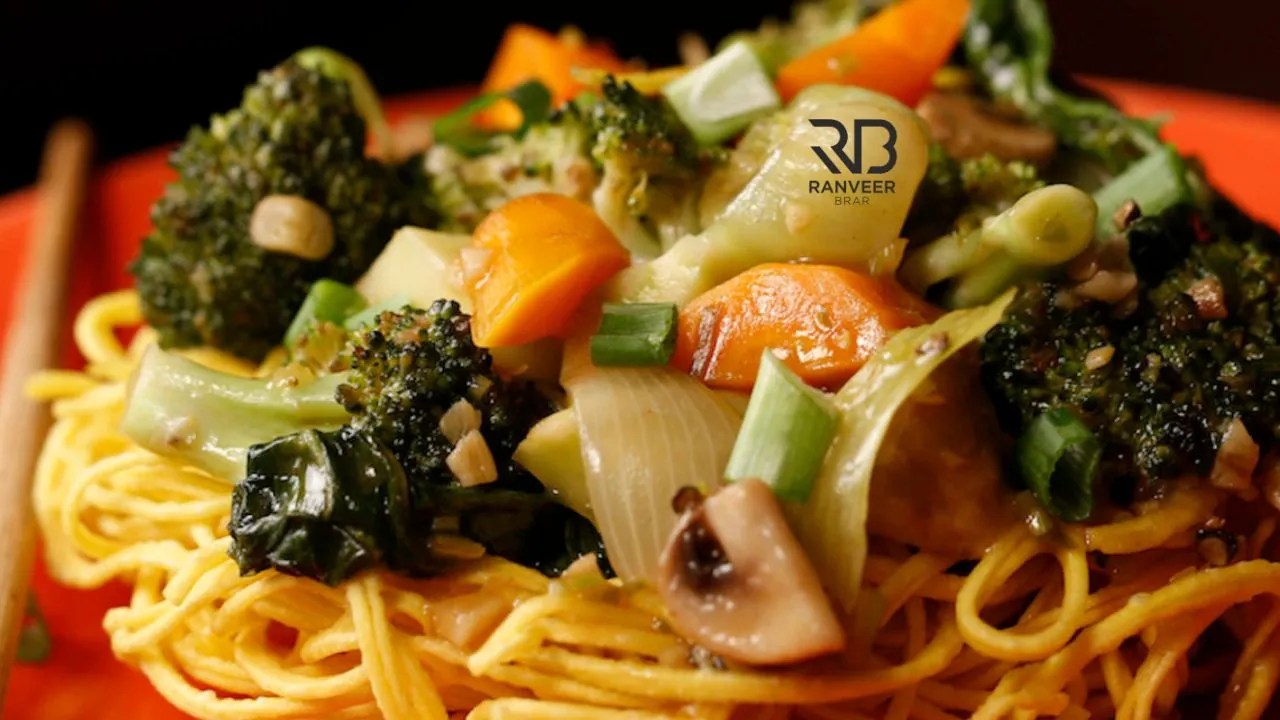 Easy Pan Fried Noodles पैन फ्राइड नूडल्स Recipe Ranveer Brar