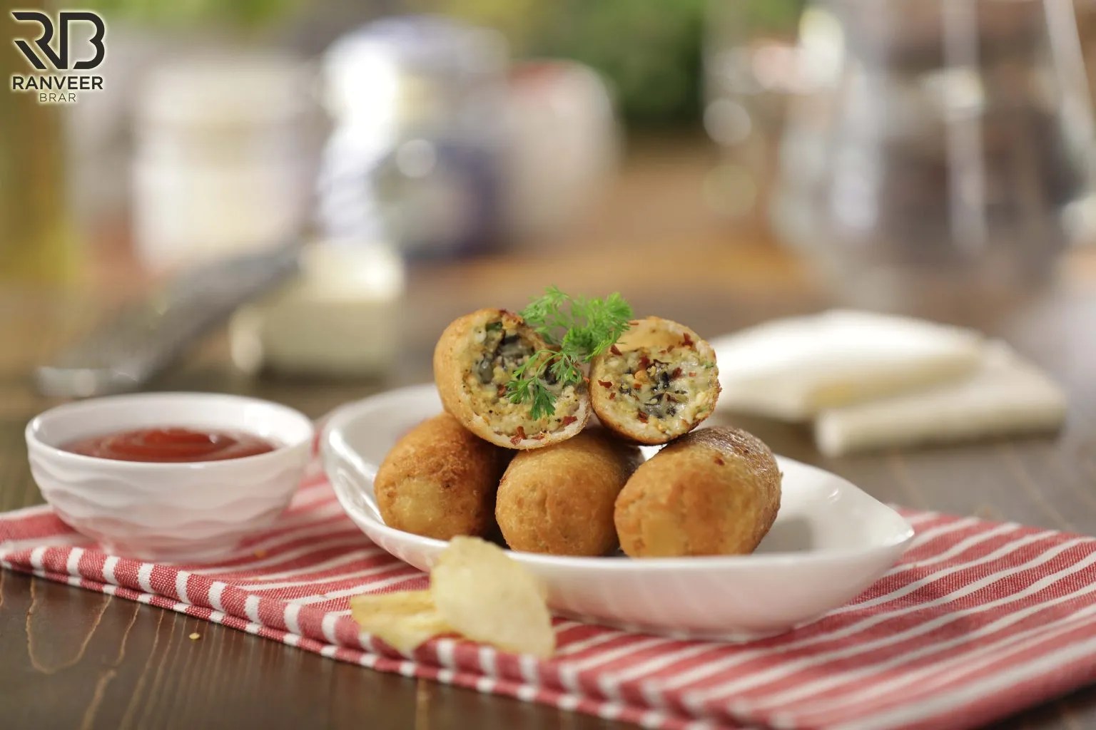 Easy Cheese Bread Roll चीज़ ब्रेड रोल Recipe Ranveer Brar