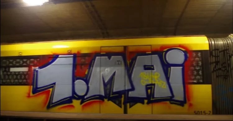 UBahn & Graffiti BVGAufsichtsratsvorsitzende schlägt vor, besprühte Bahnen weiterfahren zu