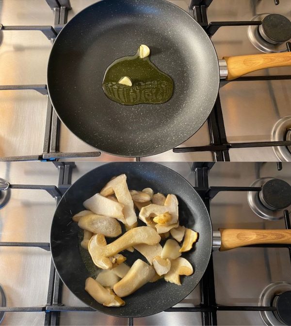 Filetto appassionato con contorno di funghi porcini Raparelli