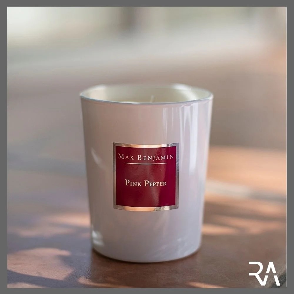 MAX BENJAMIN PINK PEPPER SCENTED CANDLE 190GR Raphael Azzopardi