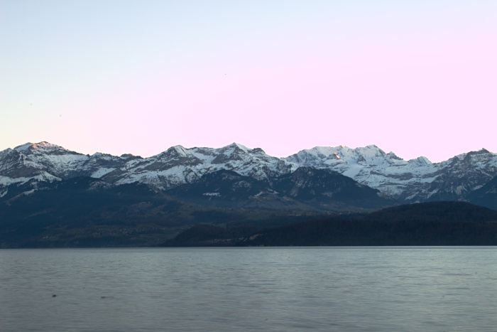 Aussicht auf den Thunersee