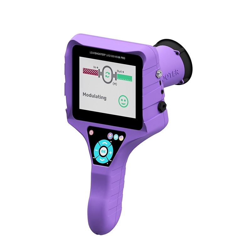 Compressed air leak detector LEAKSHOOTER® LKS1000V.3+PRO Rapid