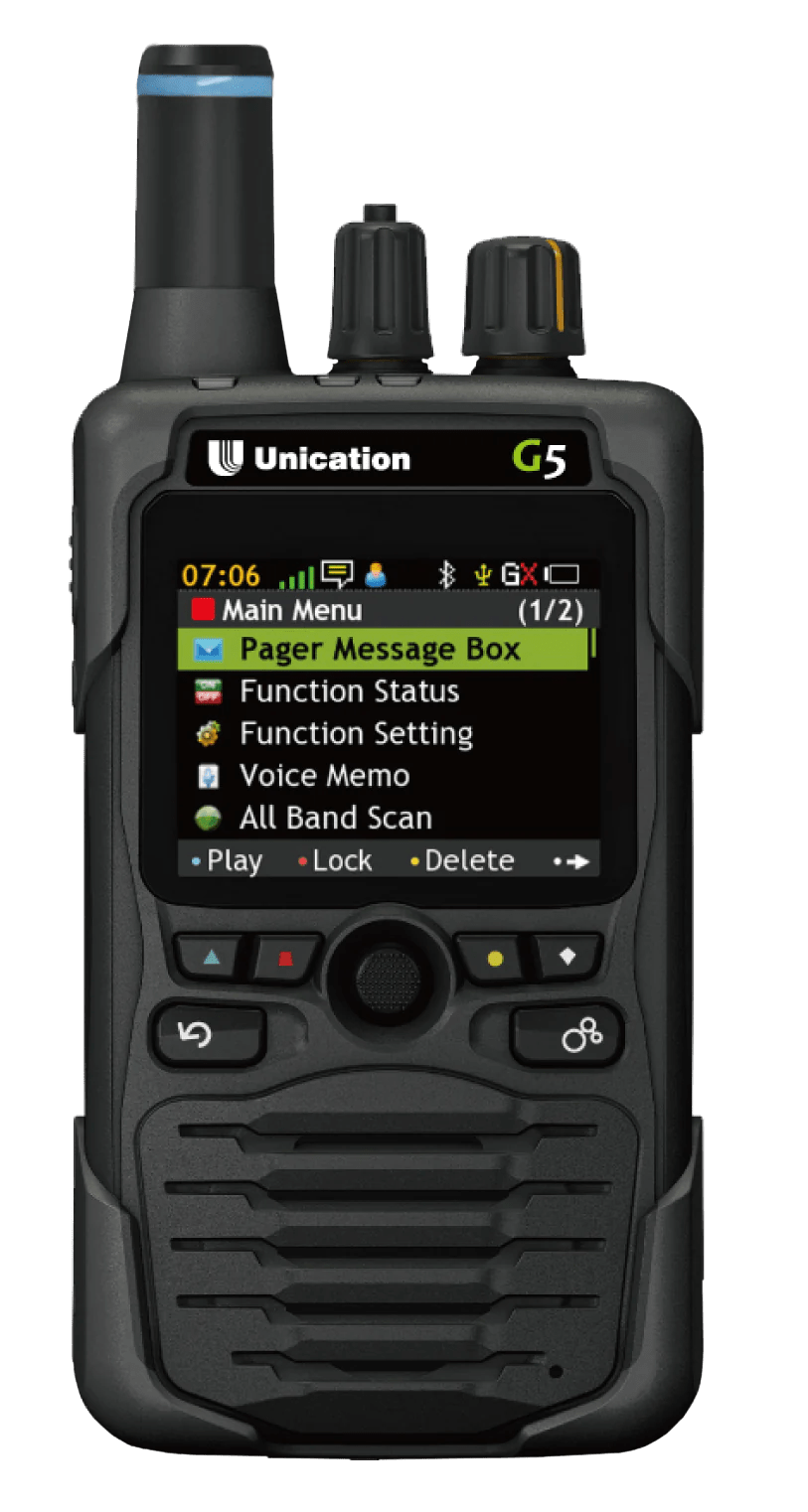 Buy Unication G5 Dual Band P25 Voice Pager in Nigeria RapidBTS