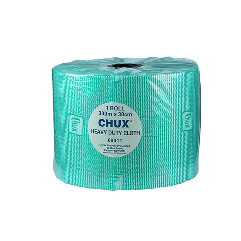 Chux® Wiping Cloths HD Roll Green HACCP 300m RapidClean