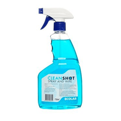 Ecolab Cleanshot Spray & Wipe RapidClean