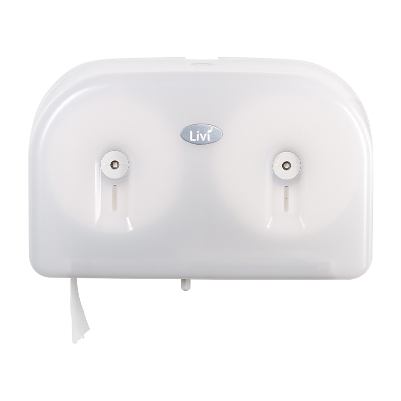 Livi Junior Jumbo Toilet Tissue Dispenser Double 5512 RapidClean