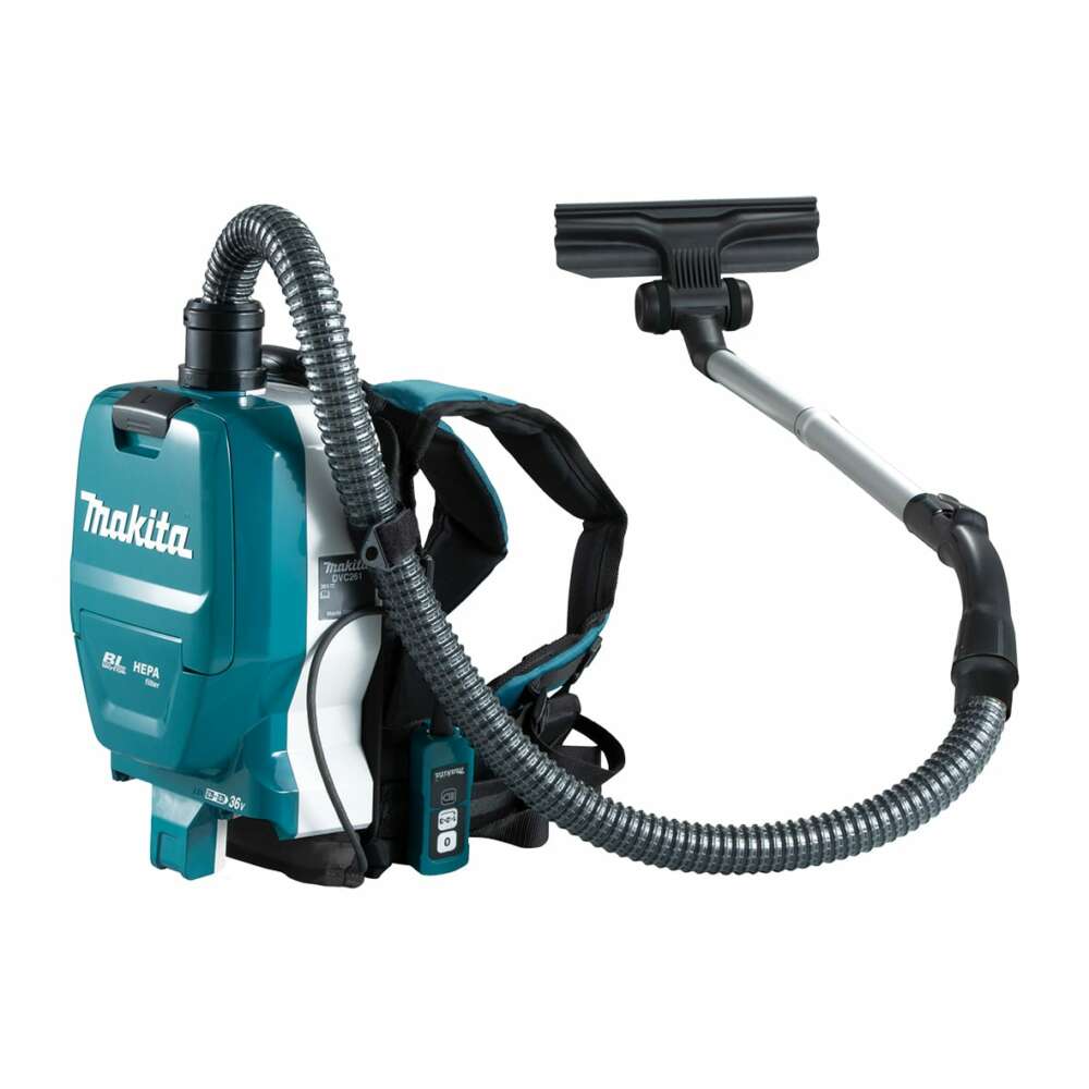 Makita 18Vx2 Brushless Backpack Vacuum RapidClean