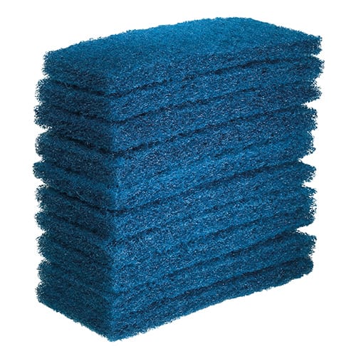 Oates Eager Beaver Blue Floor Pad 10 Pack RapidClean
