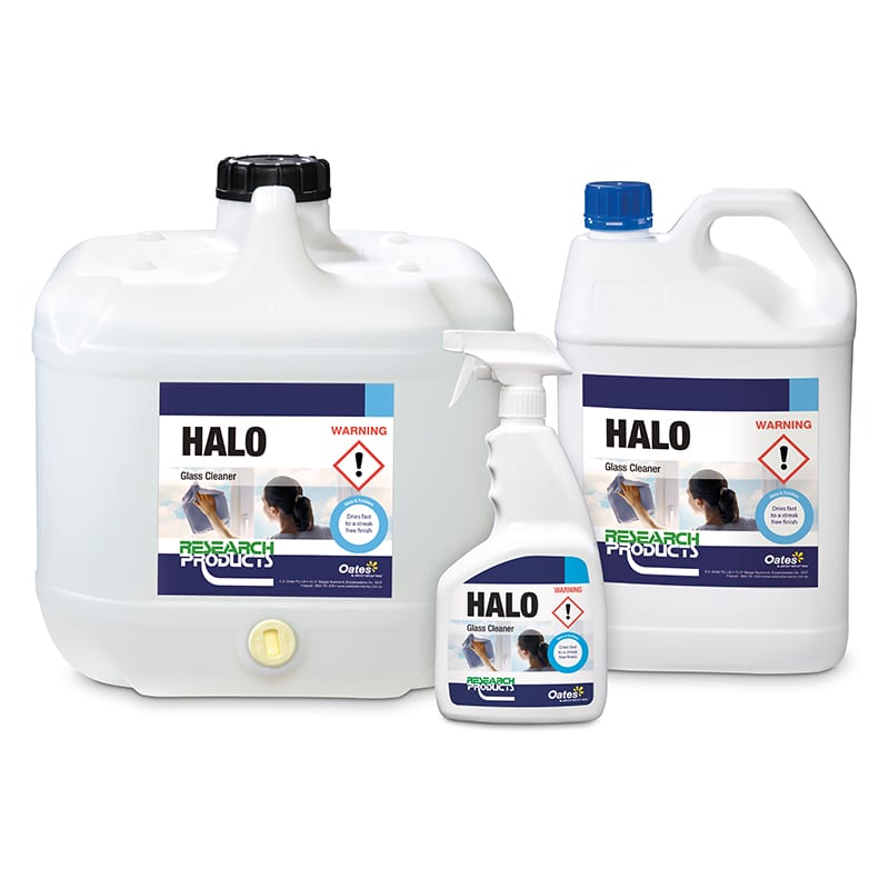 Oates Halo Glass Cleaner RapidClean