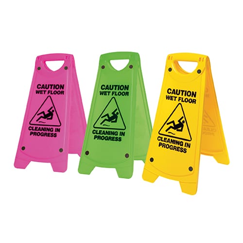 Oates NonSlip ‘A’ Frame Caution Wet Floor Sign RapidClean