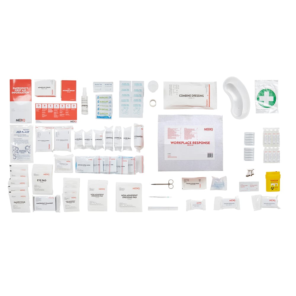 MEDIQ First Aid Kit Workplace Response Refill Module RapidClean Coffs