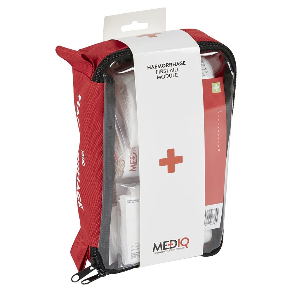 MEDIQ First Aid Kit Haemorrhage Incident Ready Module RapidClean