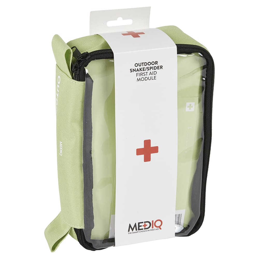 MEDIQ First Aid Kit Outdoor Bite Incident Ready Module RapidClean