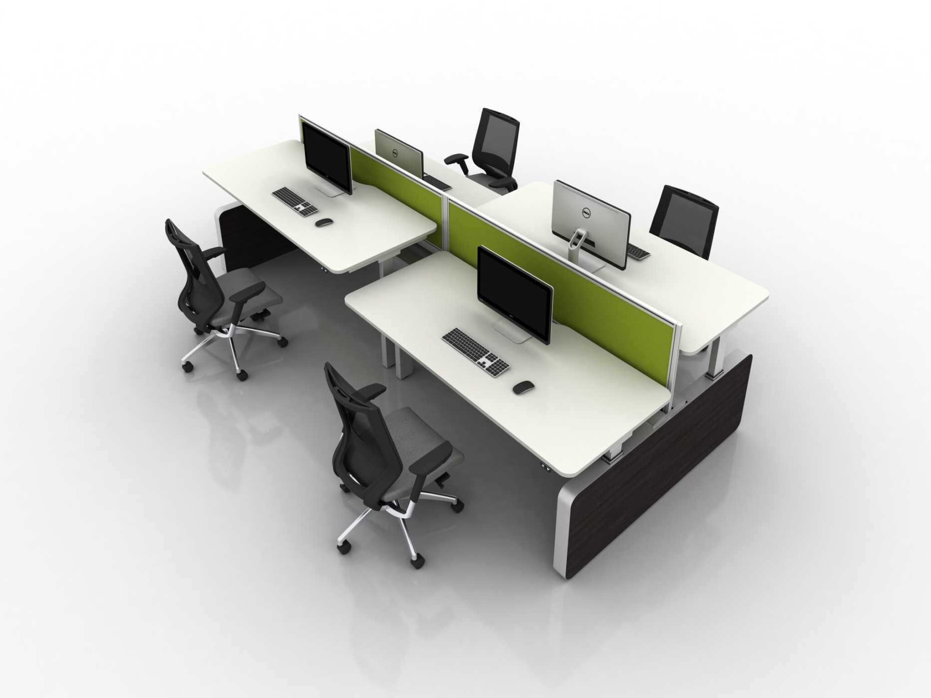 Move Height adjustable Office Desk Manual Crank and Electric options