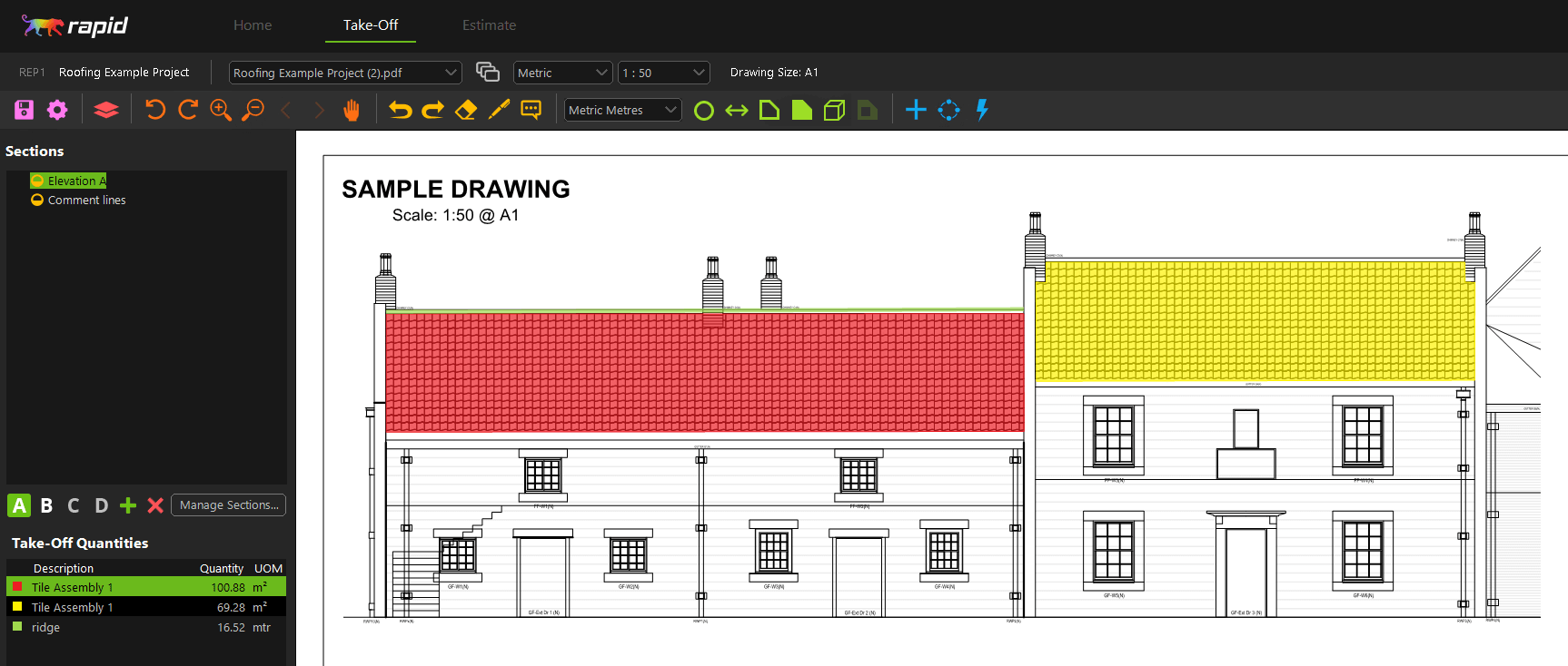 Roofing Calculator Construction Estimating Software RapidQuoteUK