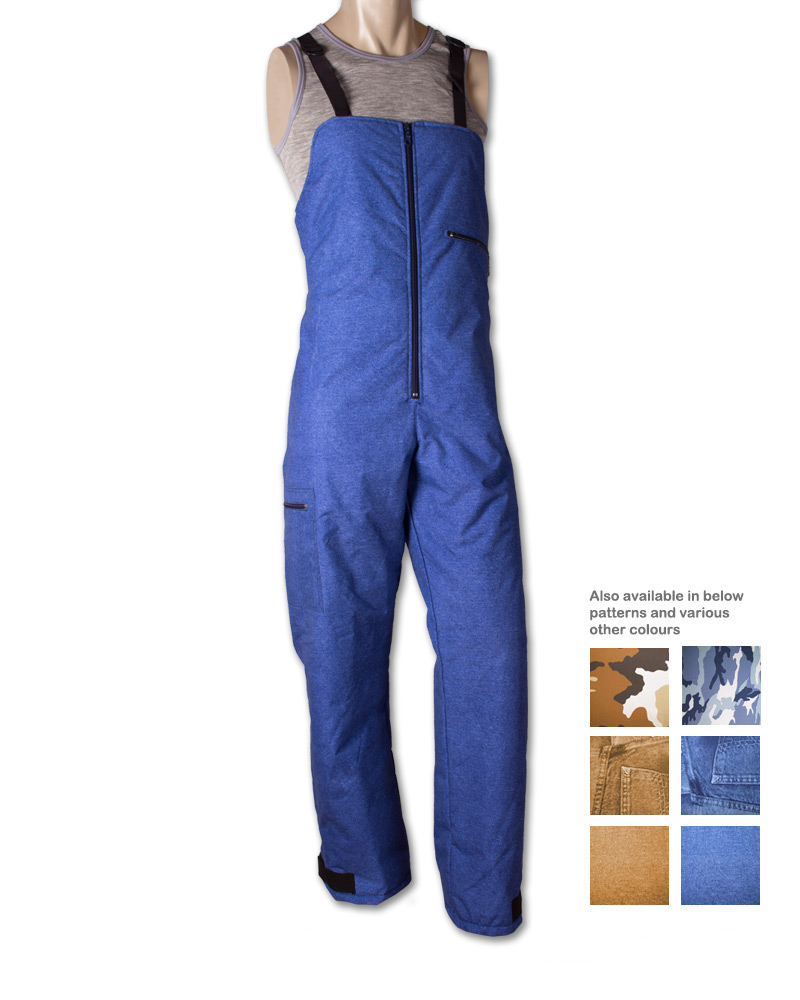 Snow Ski/Snowboard Denim Mens Unisex Dungarees