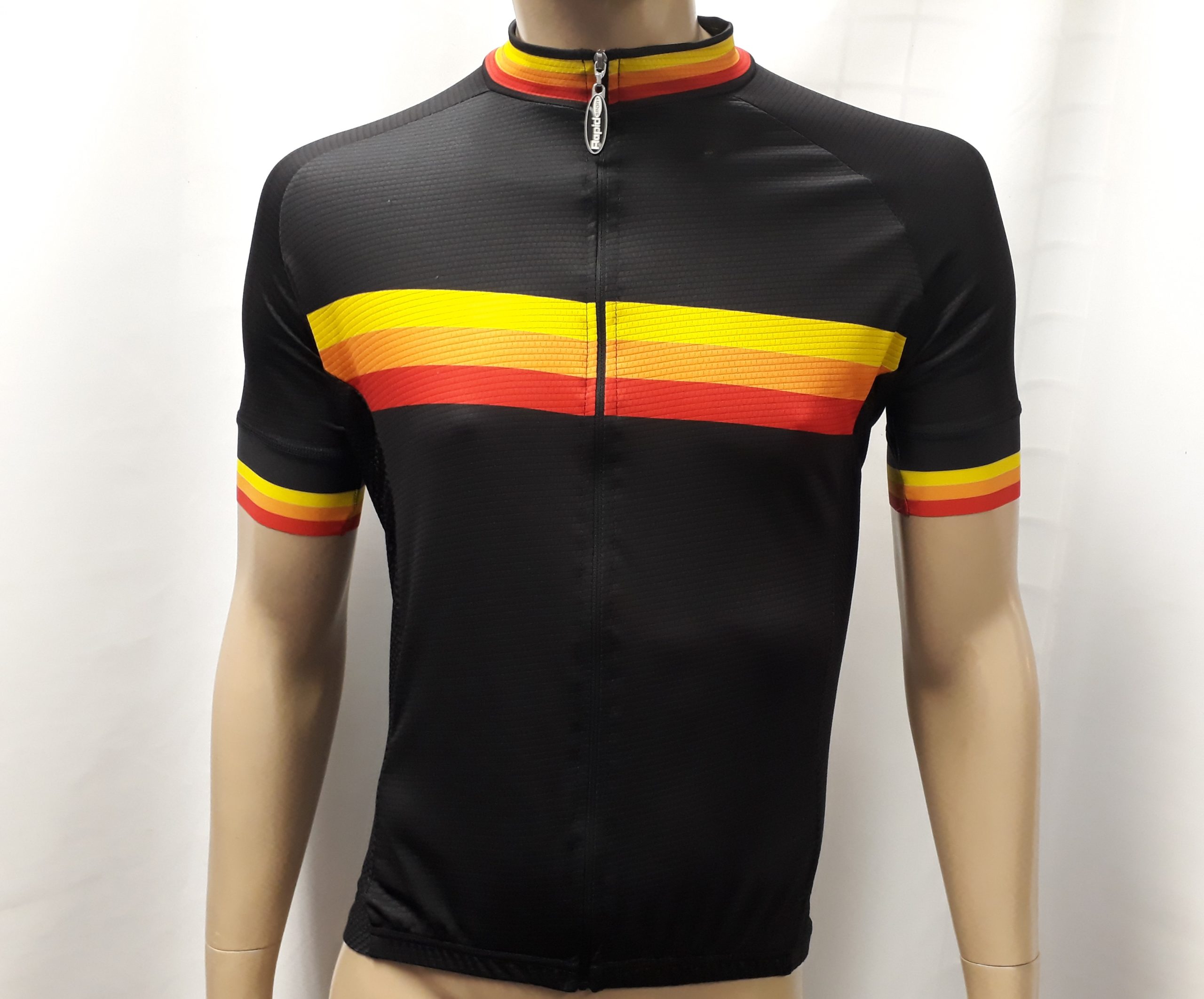 Mens/Unisex Retro Red Cycle Shirt