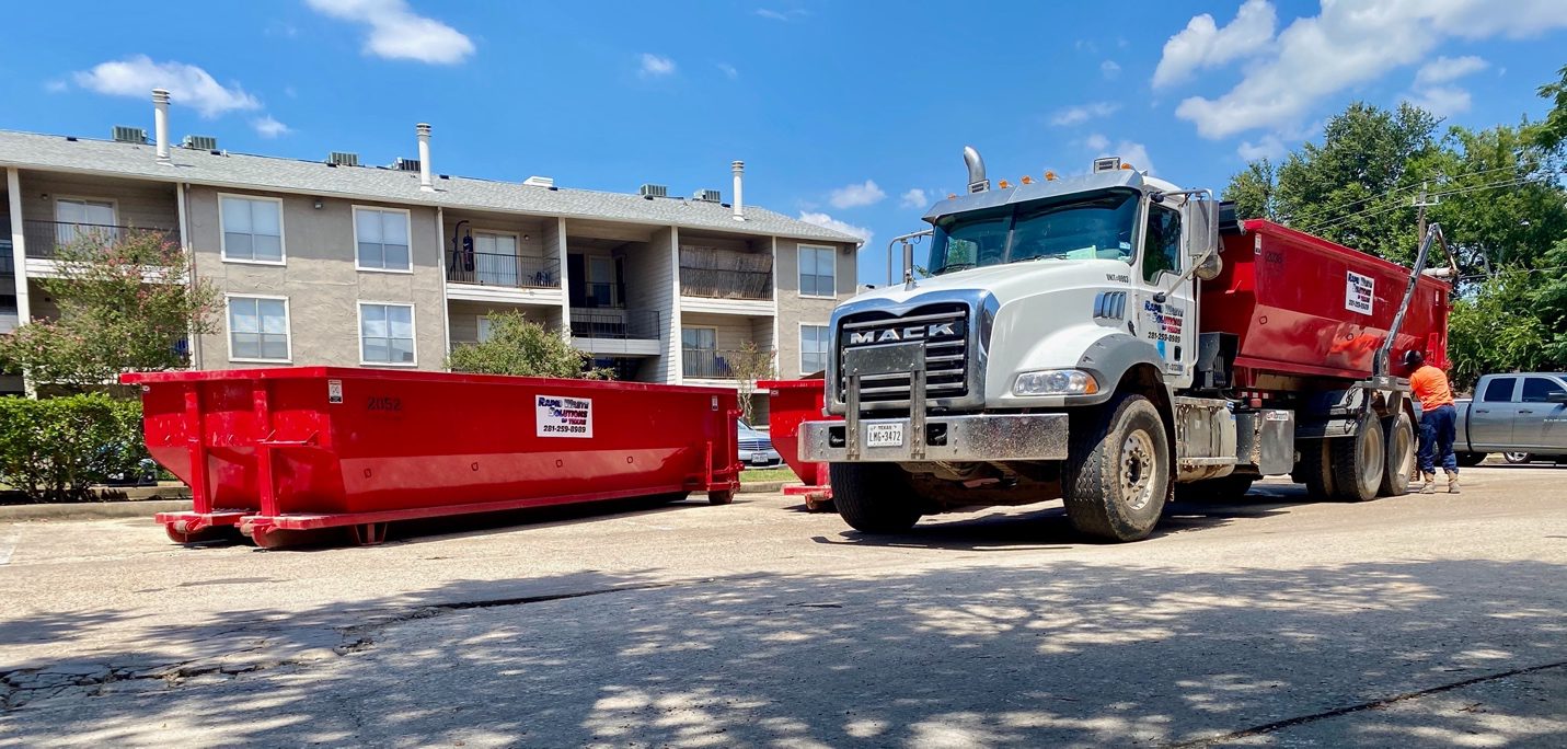 Waste Collection Site Rapid Waste Solutions of Texas