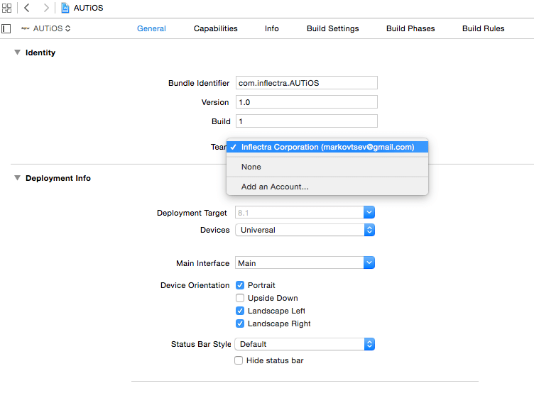 Preparing for iOS Testing RapiseDocs