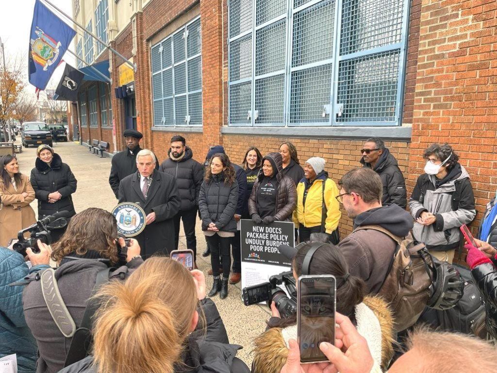 Fighting new prison care package ban