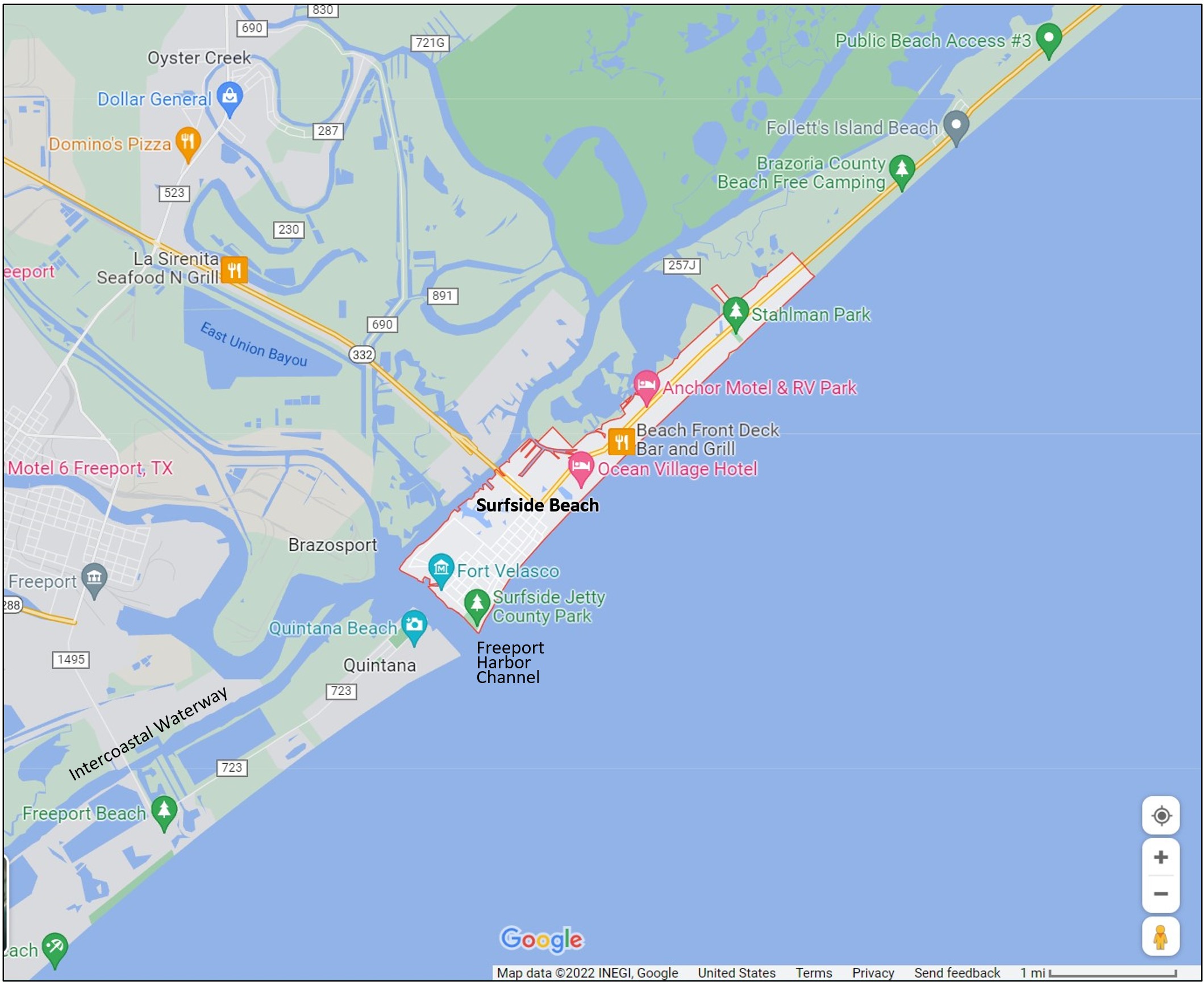 Hidden Surprise on Crab Street, Surfside TX S a m . R a p p e n