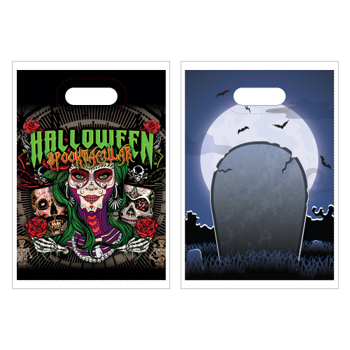 Plastic Halloween Bags Rapp's Packaging