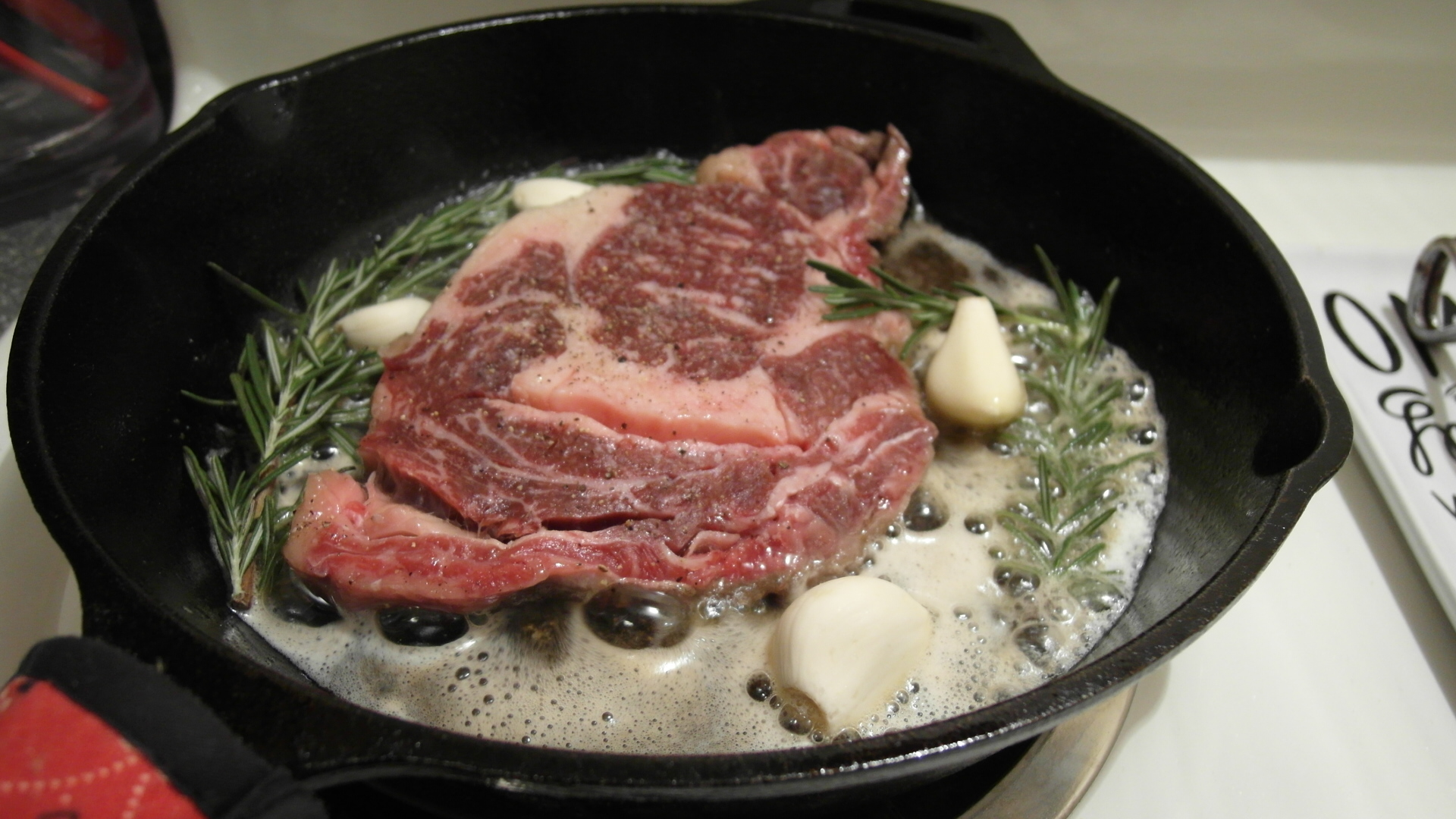 Cast Iron Butter Steak Raptorchef