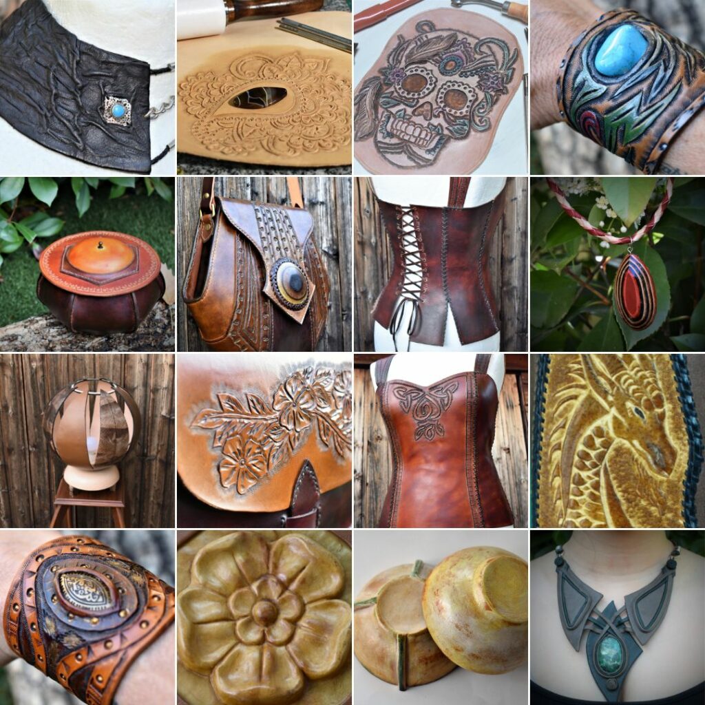 ¿QUE ES EL TRABAJO DEL CUERO? DIFERENTES MANERAS DE TRABAJARLO