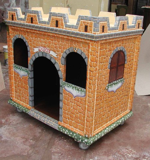Renaissance Architectural Dog Castle Custom Dog Houses Custom Cat
