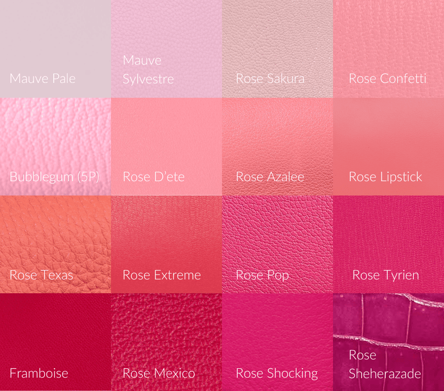 Rose Pink Color Chart(08)