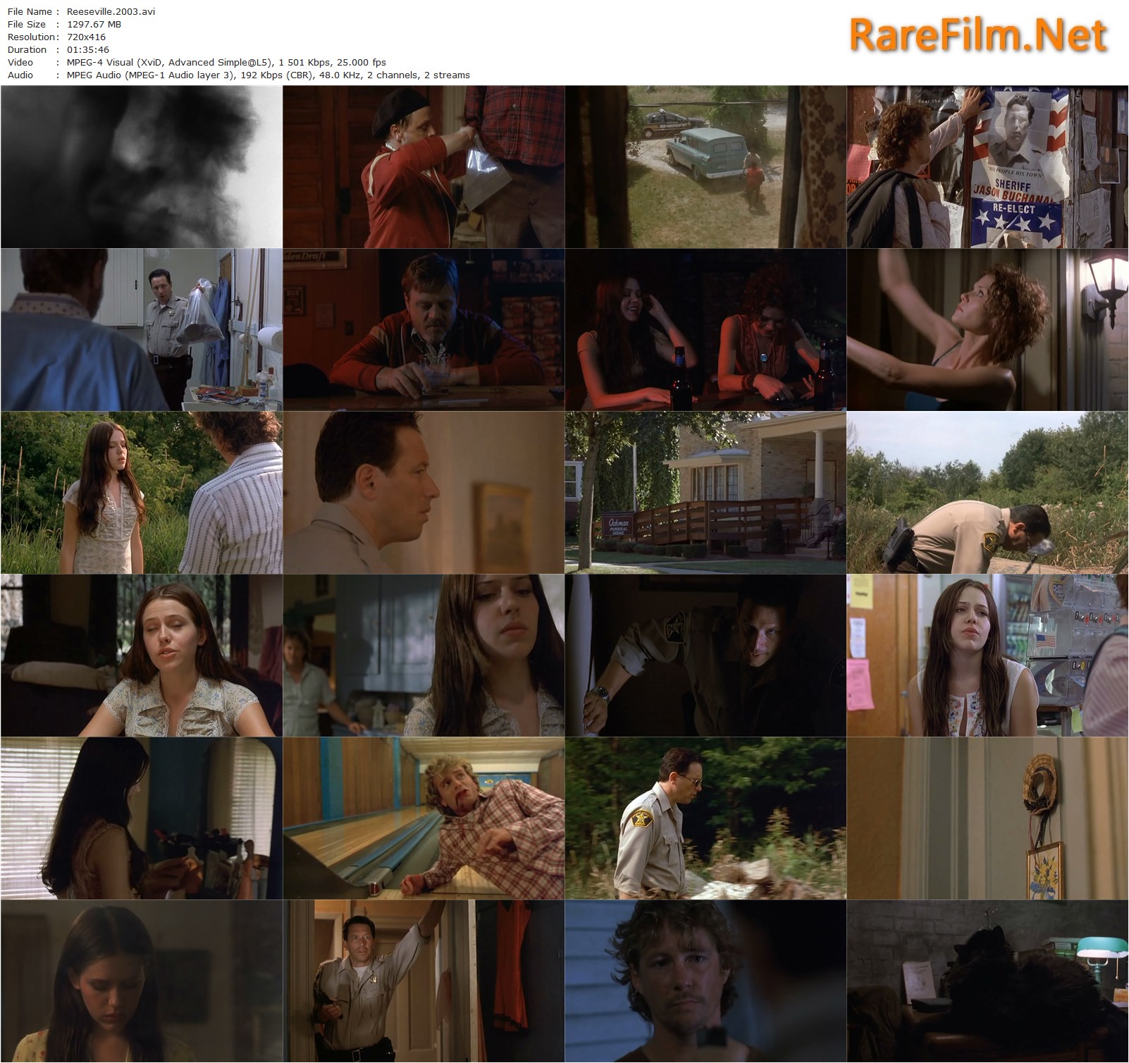 Reeseville (2003) Christian Otjen, Majandra Delfino, Brad Hunt, Angela