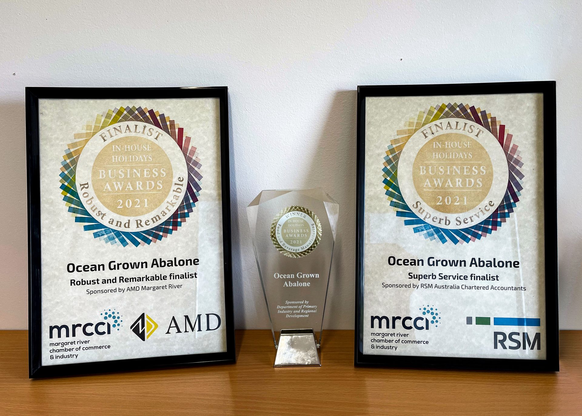 OGA Wins Food & Beverage Manufacturing Award at MRCCI 2021 Rare Foods