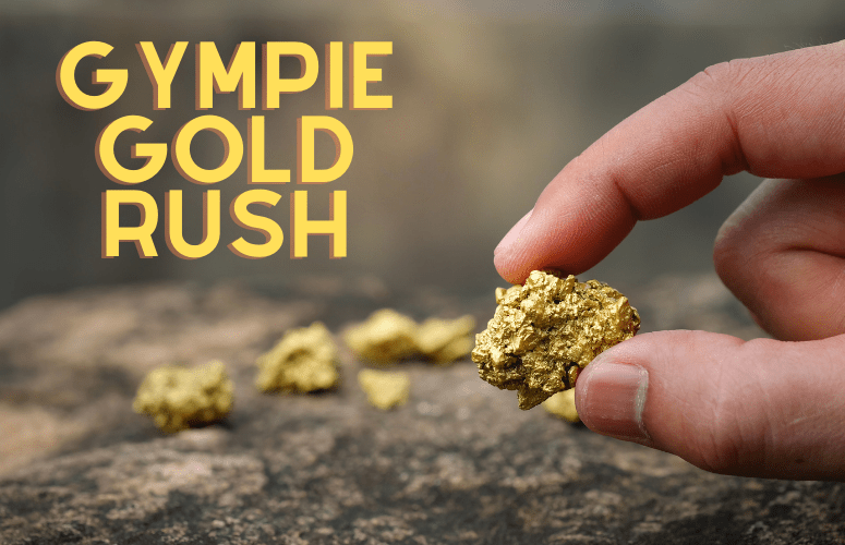 The Gympie Gold Rush in Queensland, Australia