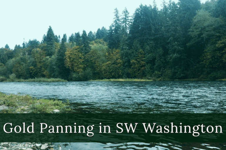 Gold Panning in Southwest Washington Lewis River & Gifford Pinchot NF