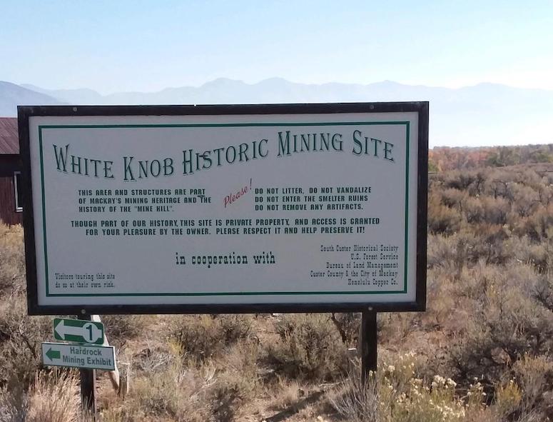 Mackay, Idaho and the White Knob Mining Company