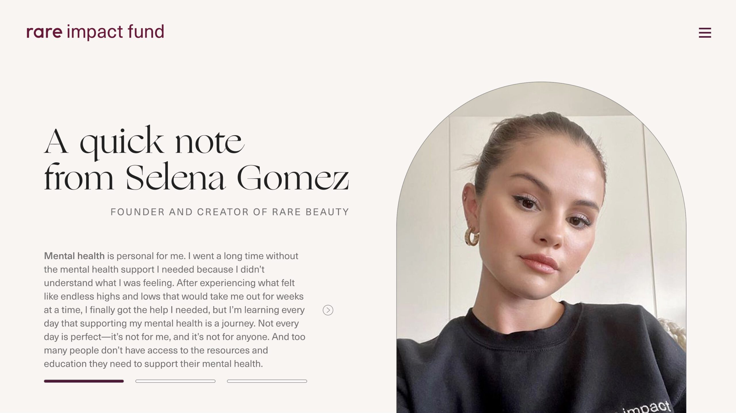 Our Impact Rare Impact Fund