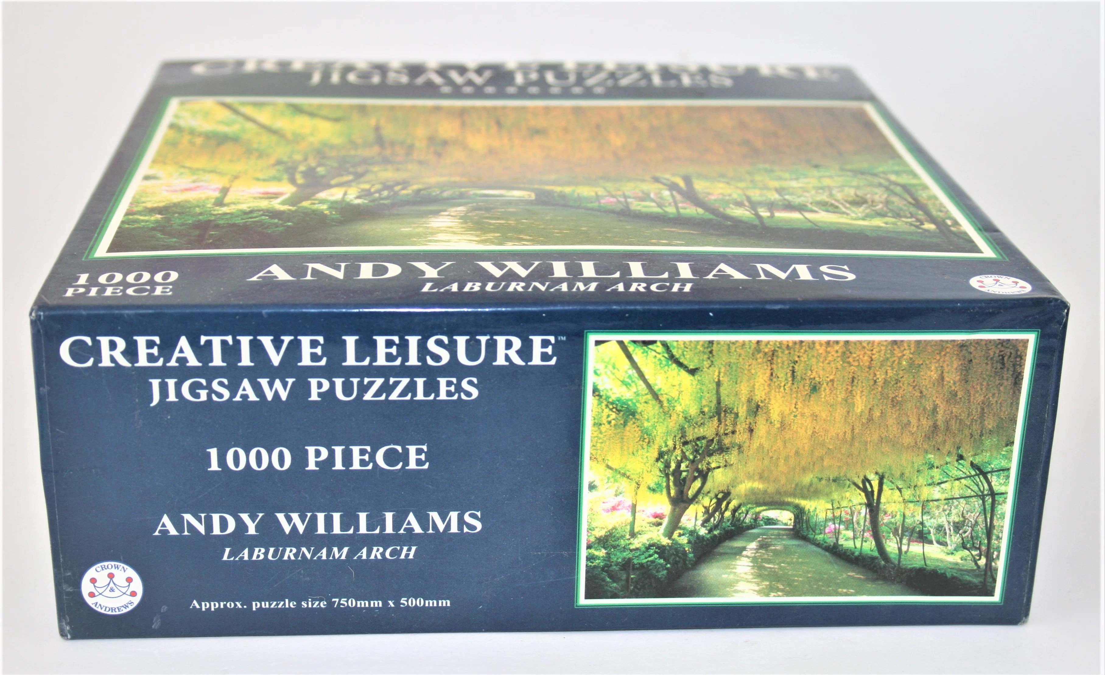 1000, Crown & Andrews, Laburnum Arch, Andy Williams Rare Puzzles
